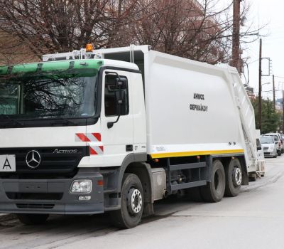 Αγορά πέντε (5) νέων απορριμματοφόρων. Ήδη παραλήφθηκαν τα δύο (2) – Μέχρι 15 Φεβρουαρίου τα υπόλοιπα