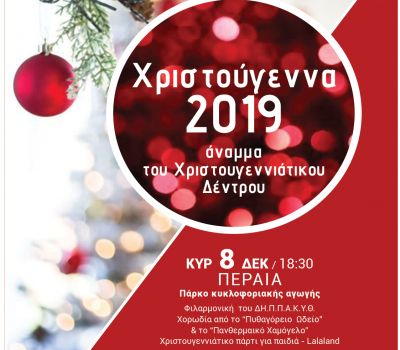 ΑΝΑΜΜΑ ΧΡΙΣΤΟΥΓΕΝΝΙΑΤΙΚΟΥ ΔΕΝΤΡΟΥ 2019