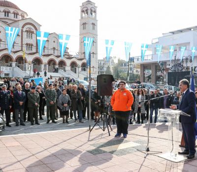 Τιμήθηκε η Ημέρα Μνήμης Εθνικής Αντίστασης στο Δήμο Θερμαϊκού